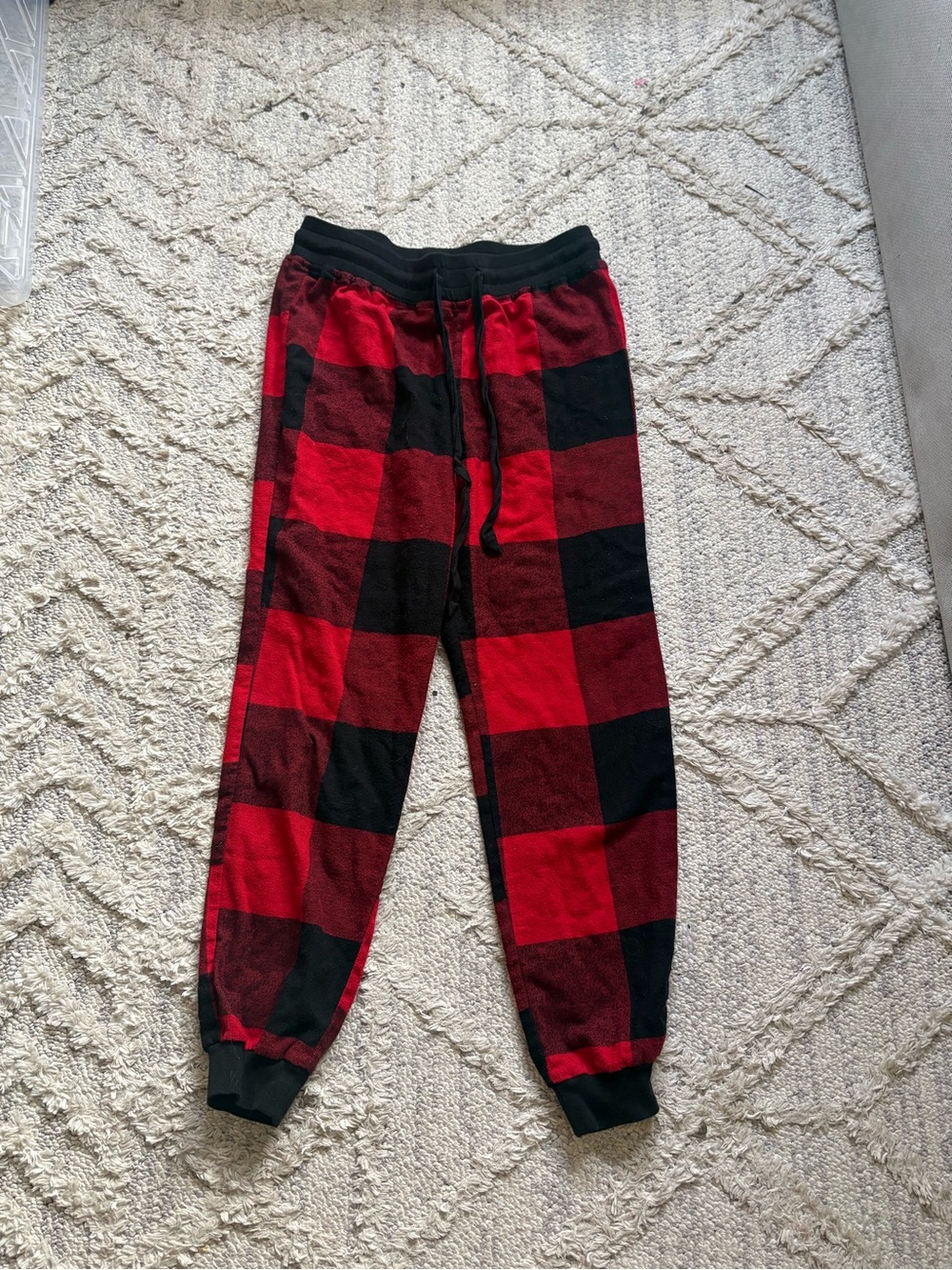 Abound Red & Black Plaid Pajama Pants -